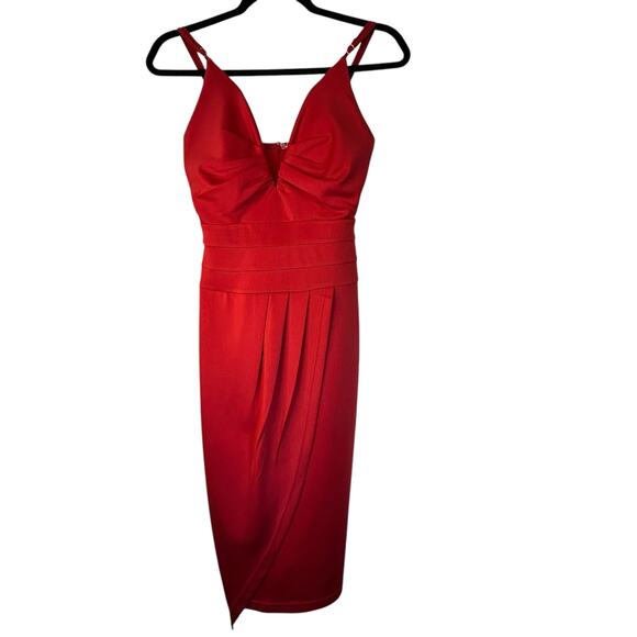 SNDY Sundays the Label Red Dress - Size 8 - Picture 12 of 12
